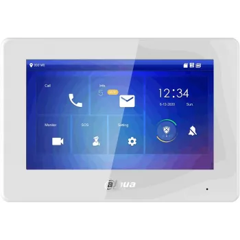 Monitor DAHUA Video Türsprechanlagen-Monitor VTH5421HW-W 10,1 Zoll LCD-Display 1280x800