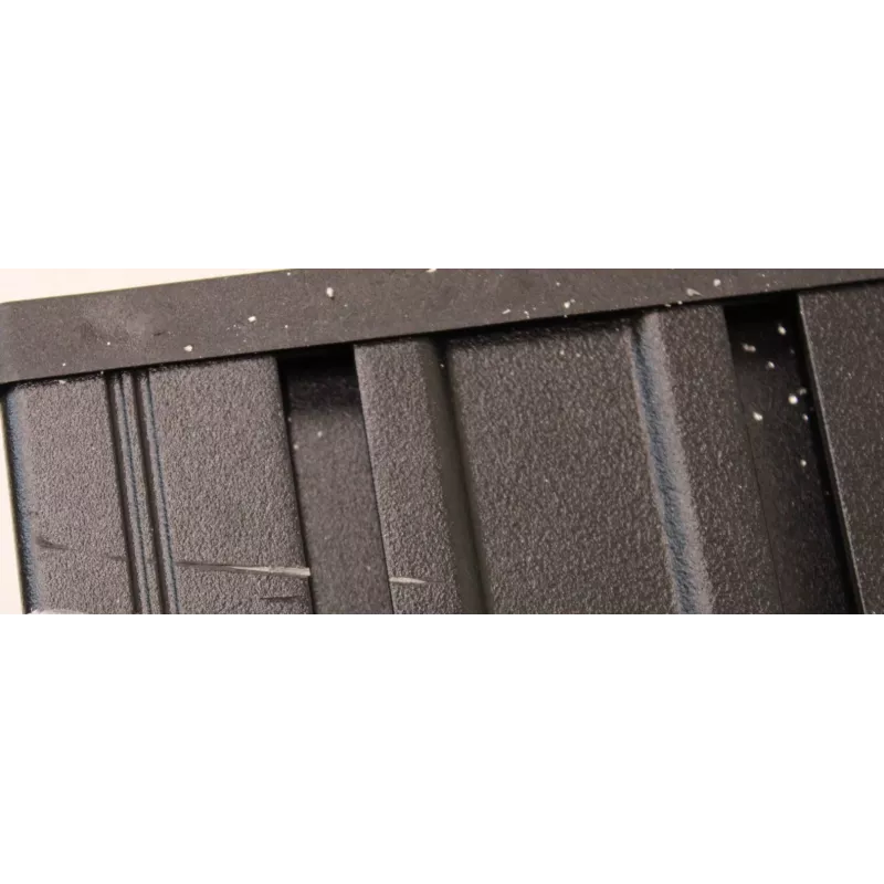 Montageschiene EDBAK Menu Board Mount VWMB2200, 2200 mm, Kapazität 200 kg, schwarz — beschädigte Verpackung