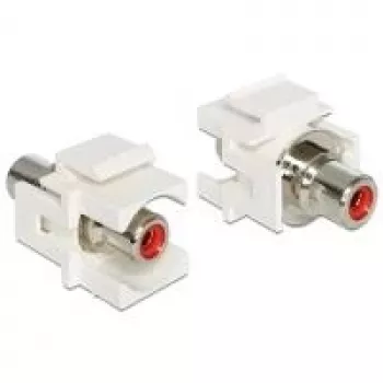 Keystone-Modul DeLOCK 86305 Roter RCA-Stecker