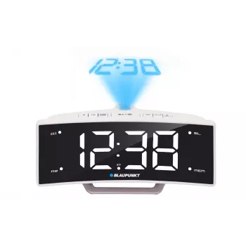 Blaupunkt CRP7WH Uhr Schwarz-Weiß Radio (CRP7WH)