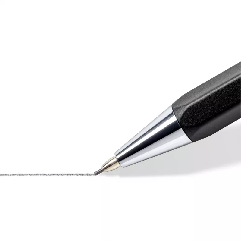 Druckbleistift Staedtler 778 07-9, sechskantiger Schaft, schwarz, 0,7 mm Mine