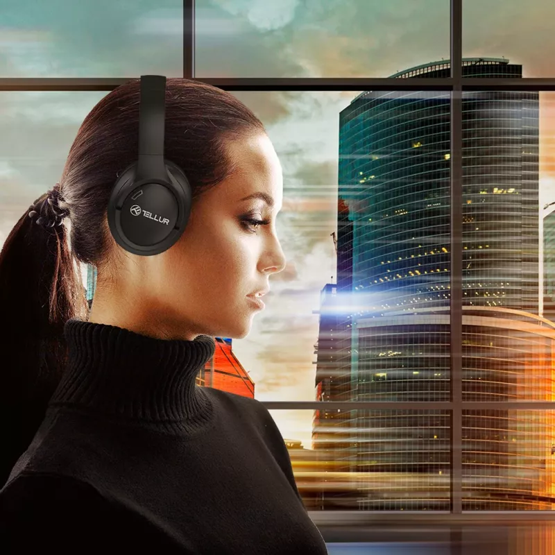 Kopfhörer Tellur Vibe Bluetooth Over-Ear ANC