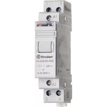 FINDER Stromstoßschalter 230VAC 20.23.8.230.4000 Serie 20 für Hutschiene 1 NC 1S 16A 20.23.8.230.4000 (202382304000)