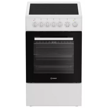 Keramikkochfeld INDESIT IS5V5GSW/P — 4-Zonen-Elektro-Keramikkochfeld, weiß