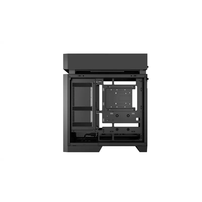 PC-Gehäuse DeepCool CL660 Schwarz — ATX/Micro-ATX/Mini-ITX, Temperglas, 2x3,5 Zoll + 1x2,5 Zoll, Vorne 140 mm, Oben/Hinten 120-140 mm