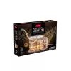 3D LED Puzzle Dante CubicFun NatMus Brachiosaurus 05447 – pädagogisches Montagemodell mit LED-Licht