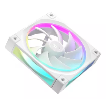 120 mm Weißer PC-Gehäuselüfter DeepCool FL12 WH, 2150 RPM, PWM, 55 CFM, 32 dB, FDB, 4-Pin