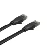 Ethernet-Kabel Unitek Cat6 UTP RJ45 3 m, Gigabit, 250 MHz, schwarz, Vollleiter, PVC-Mantel
