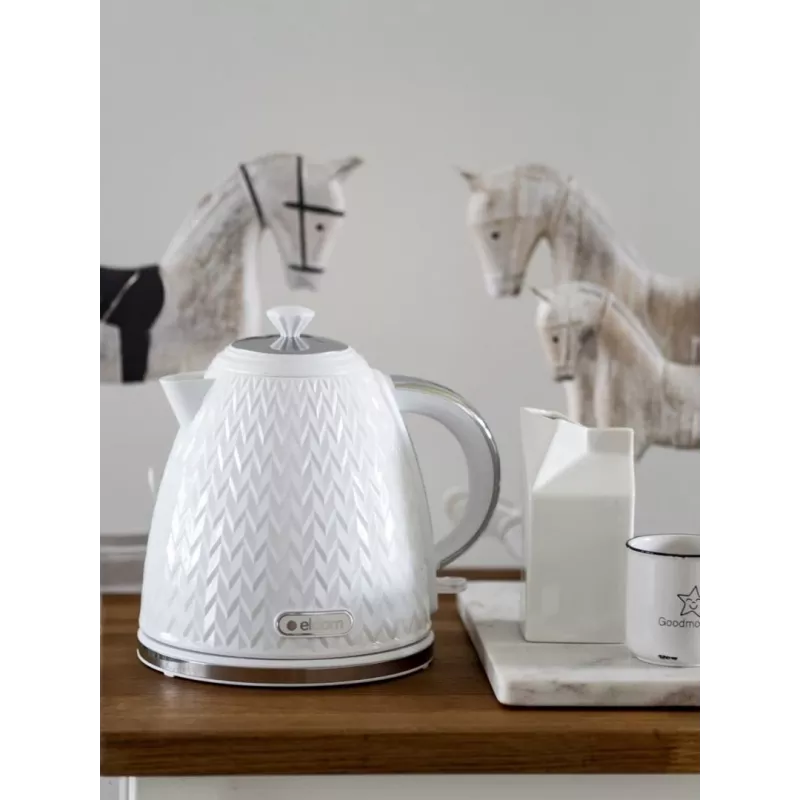 ELDOM C265B NELA Wasserkocher 1,7 L 2000 W Weiß