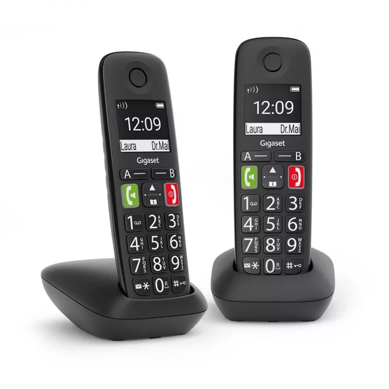 Analoges Telefonhandgerät Gigaset E290 Duo