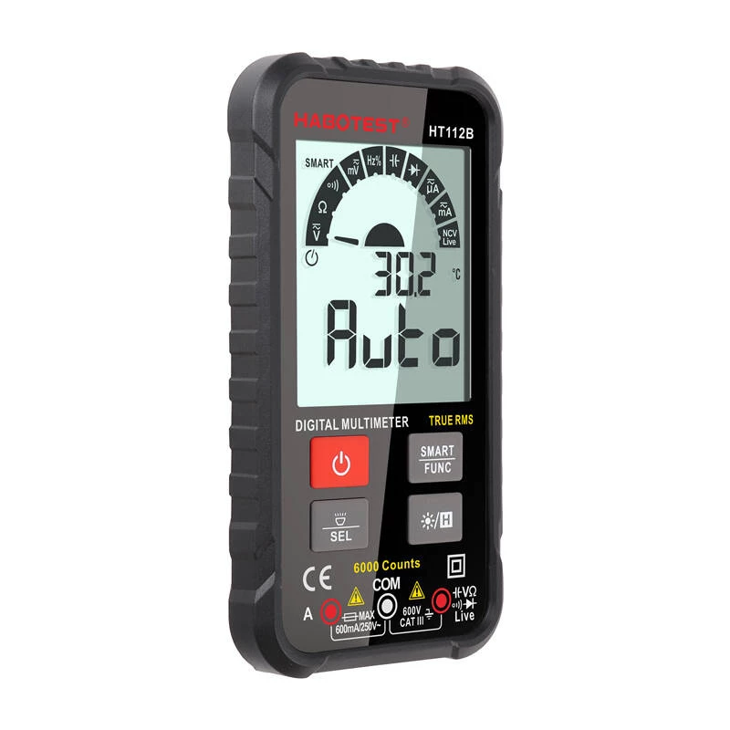 True RMS Digital-Universalmultimeter Habotest HT112B