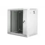 Wandmontierter Netzwerkschrank LANBERG WF01-6412-10S, 12U, 19 Zoll, 600×450×640 mm, IP20, 60 kg