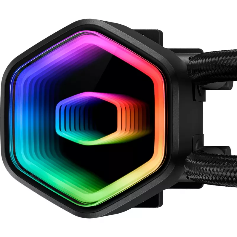 Flüssigkeitskühlungsset Cooler Master MasterLiquid 360 Core II 12 cm Schwarz