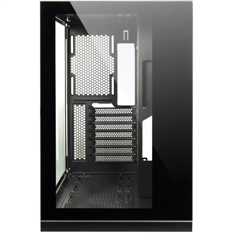 C-703 Vision ATX Gaming-Gehäuse, Temperglas, Schwarz