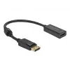 Adapter DisplayPort 1.2 Stecker auf HDMI Buchse 4K DeLOCK 63559