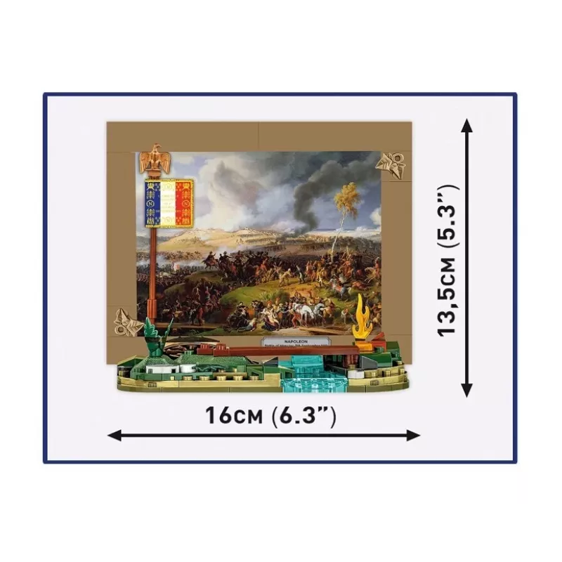 Konstruktionsset Cobi Napoleons Schlacht um Moskau 145 Teile Modellbausatz historisches Diorama