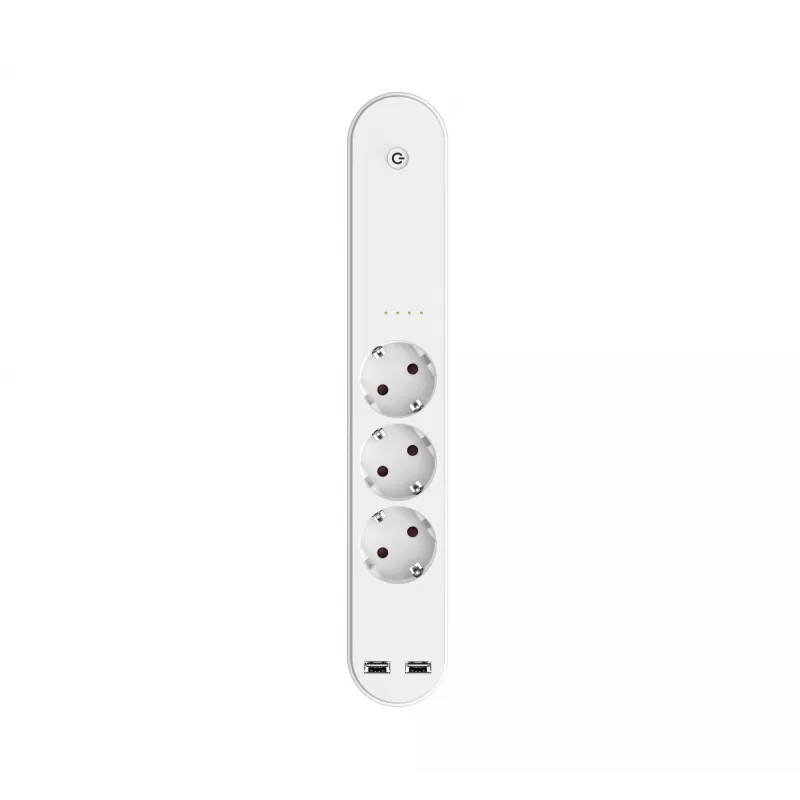 Smart Power Strip Denver SHP-310U 3 AC-Ausgänge Typ F 3680 W