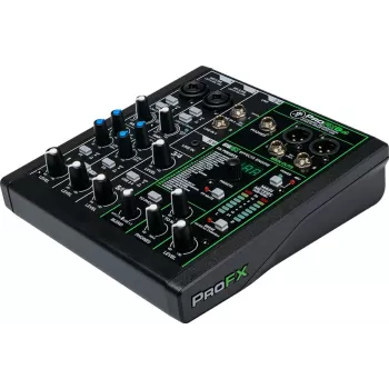 Mixer Mackie ProFX6v3 kompakter 6-Kanal-Analogmixer mit USB-Schnittstelle