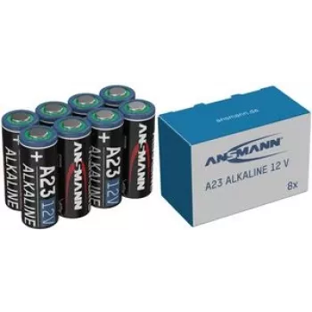 A23 Spezialbatterie 23 A Alkali-Mangan 12 V 8 Stück - Batterie (1520-0015)