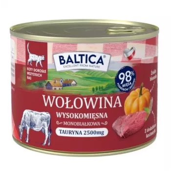 BALTICA regional flavours Rind mit Leber - Nassfutter für Katzen - 185g