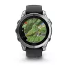 Garmin Fenix E 3,3 cm (1,3 inch) AMOLED 47 mm Digital 416 × 416 Pixel Touchscreen Edelstahl Wi-Fi GPS (Satellit)