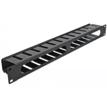Kabelmanagement-Panel DeLOCK 19 Zoll 66550 schwarz 1HE