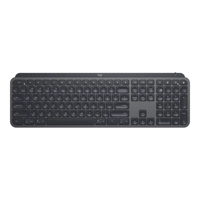 Logitech MX Keys combo for Business Gen 2 Tastatur Maus enthalten Büro RF Wireless + Bluetooth AZERTY Französisch Graphit