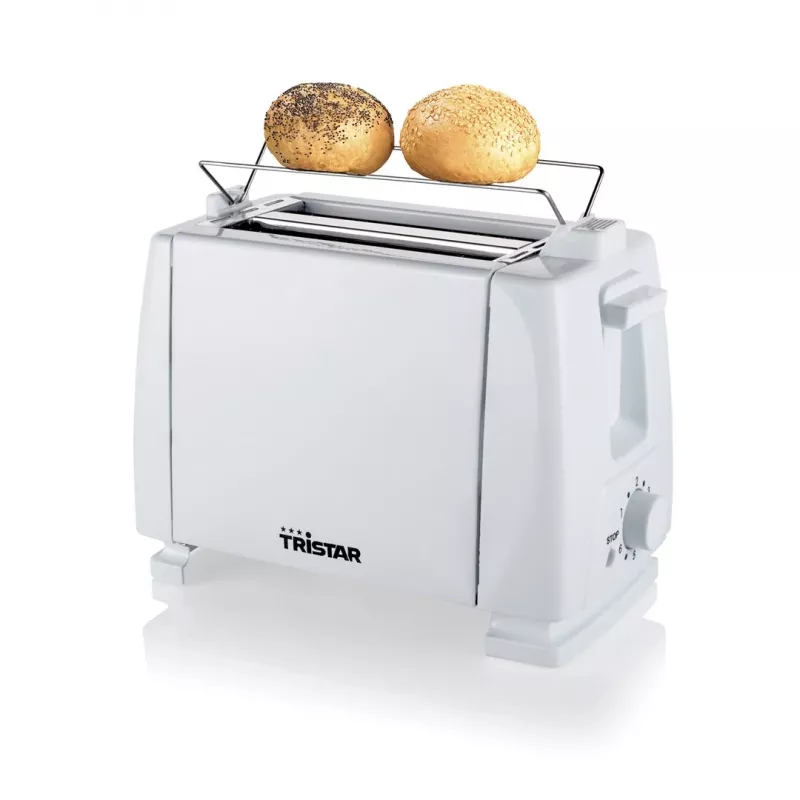 Tristar BR-1009 Toaster Weiß 650 Watt 2 Schlitze