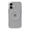 Schutzhülle Torras Ostand Pro für iPhone 16 Plus, transparent schlank-fit, TPU/PC