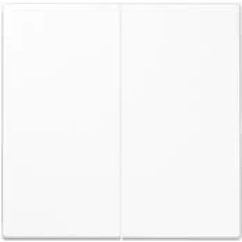JUNG LS102WW - Kunststoff - Schraubenlos - 1 Stück(e)