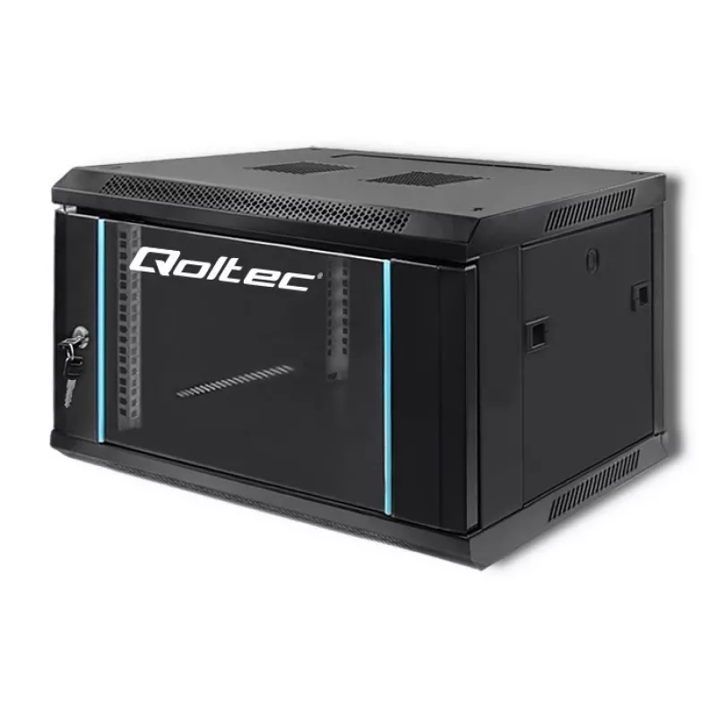 Qoltec 54462 RACK Schrank 19 | 6U | 600 x 370 x 450