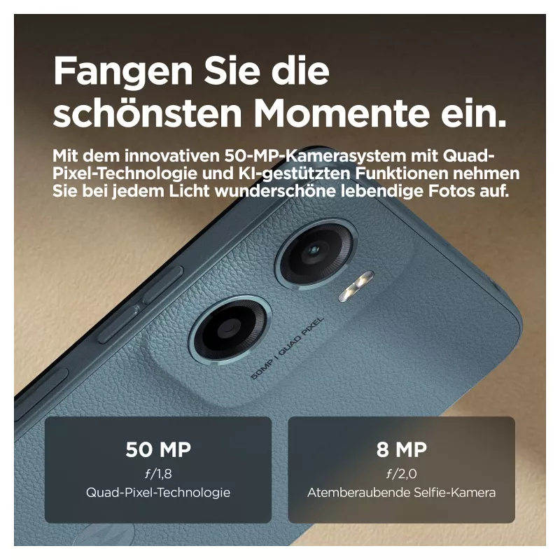 Motorola moto g05 16.9 cm (6.67 Zoll) Dual SIM Android 15 4G USB Typ-C 4 GB 256 GB 5200 mAh Grün