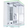 Lian Li O11D EVO RGB + TRYX PANORAMA SE ARGB Komplette Flüssigkeitskühlung - Weiß, 360 mm
