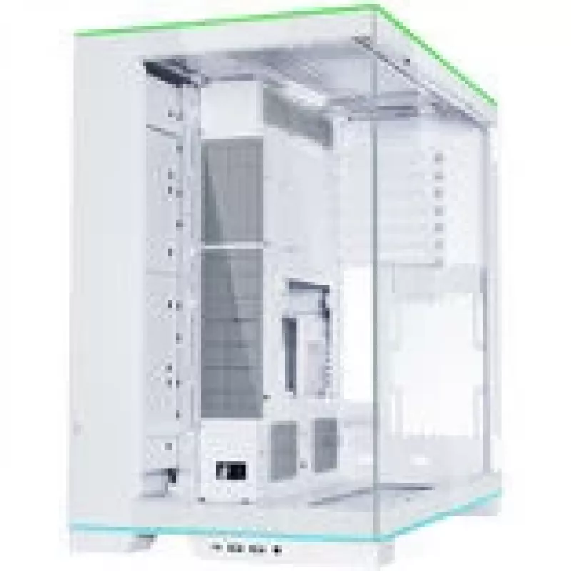 Lian Li O11D EVO RGB + TRYX PANORAMA SE ARGB Komplette Flüssigkeitskühlung - Weiß, 360 mm