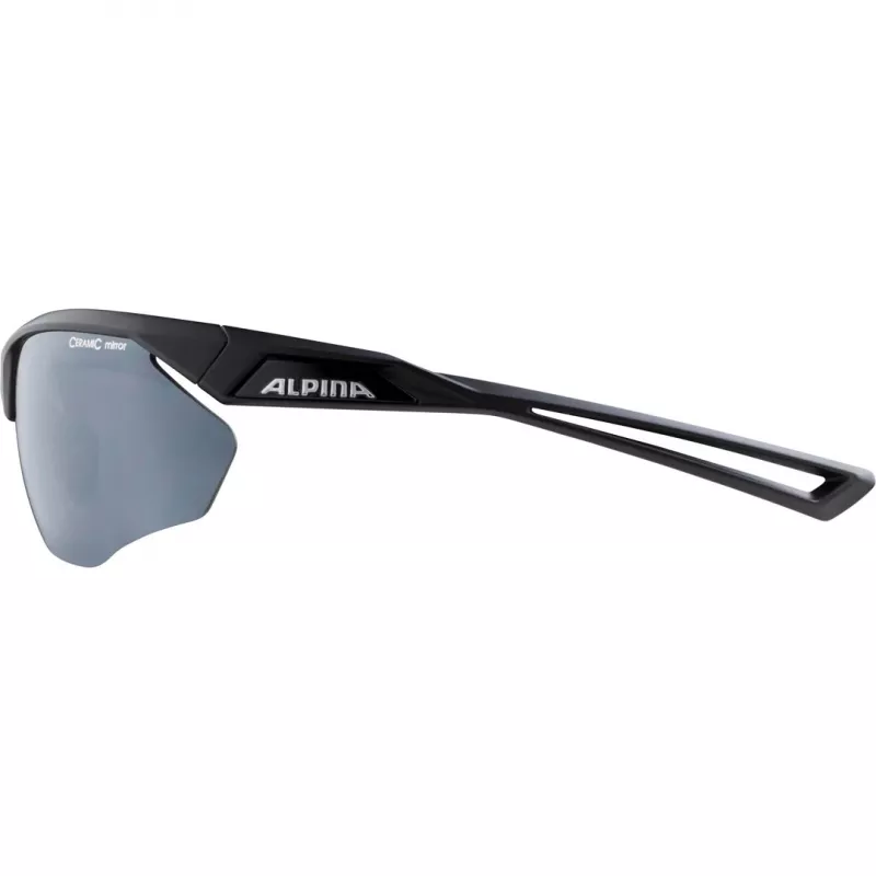 Sport-Radbrille Alpina Nylos HR Schwarz