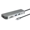 LogiLink UA0343 USB-C Multiport-Hub Aluminium USB 3.2 2nd Gen Mult