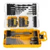 DeWalt Set mit 100 Pozidriv-Schrauben – Befestigungssatz, sortierte Größen für Holz- und Metallanwendungen