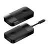 USB-C-zu-HDMI Funk-Transmitter/Empfänger Vention ADOBB — 4K@30Hz, 1×HDMI, USB-C-Kabel 1 m, schwarz