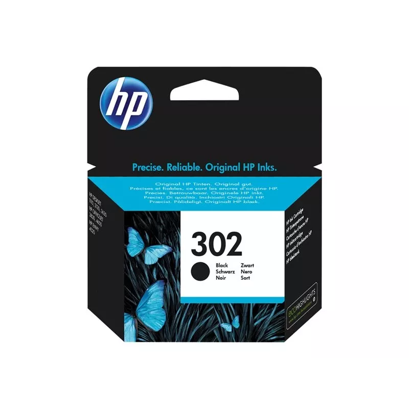 HP 302 Schwarz Original Tintenpatrone