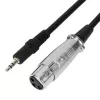 PC-Mikrofon MEDIA-TECH MT397S — kabelgebunden, XLR-Eingang, 20–20000 Hz, 150 Ω, -32 dB, 2,4 m Kabel, Tischständer, schwarz