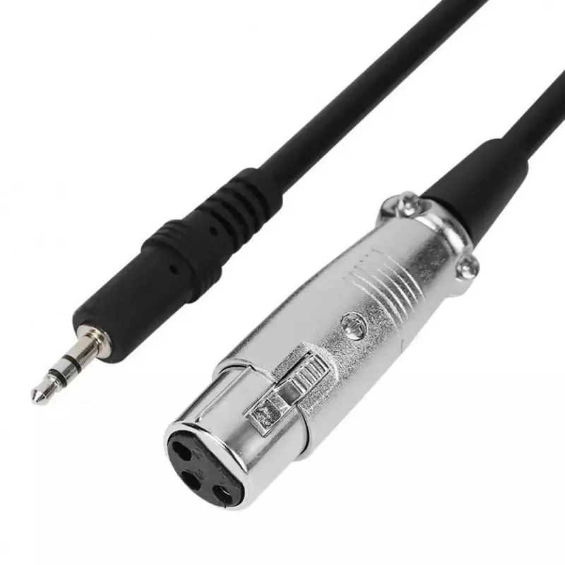 PC-Mikrofon MEDIA-TECH MT397S — kabelgebunden, XLR-Eingang, 20–20000 Hz, 150 Ω, -32 dB, 2,4 m Kabel, Tischständer, schwarz