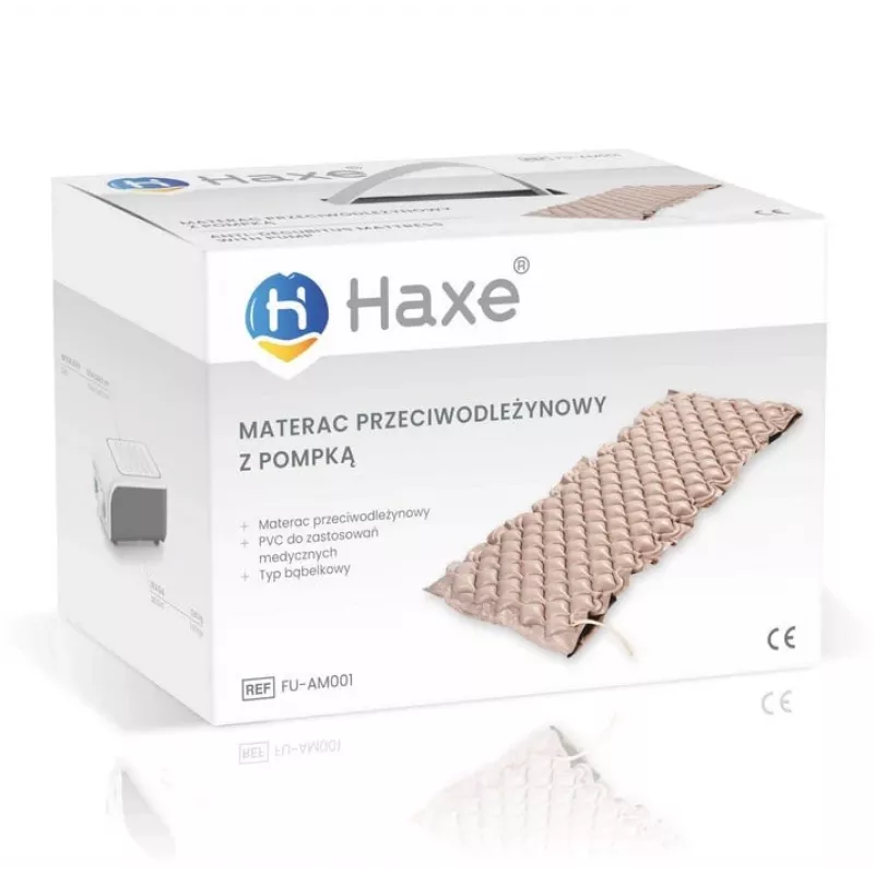 Anti-Dekubitus-Matratze Haxe FU-AM0001 einzeln PVC, regulär 2000×900×70 mm, 130 Kammern, elektrische Pumpe