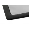 DEMCiflex Staubfilter 140 mm, quadratisch – schwarz/schwarz