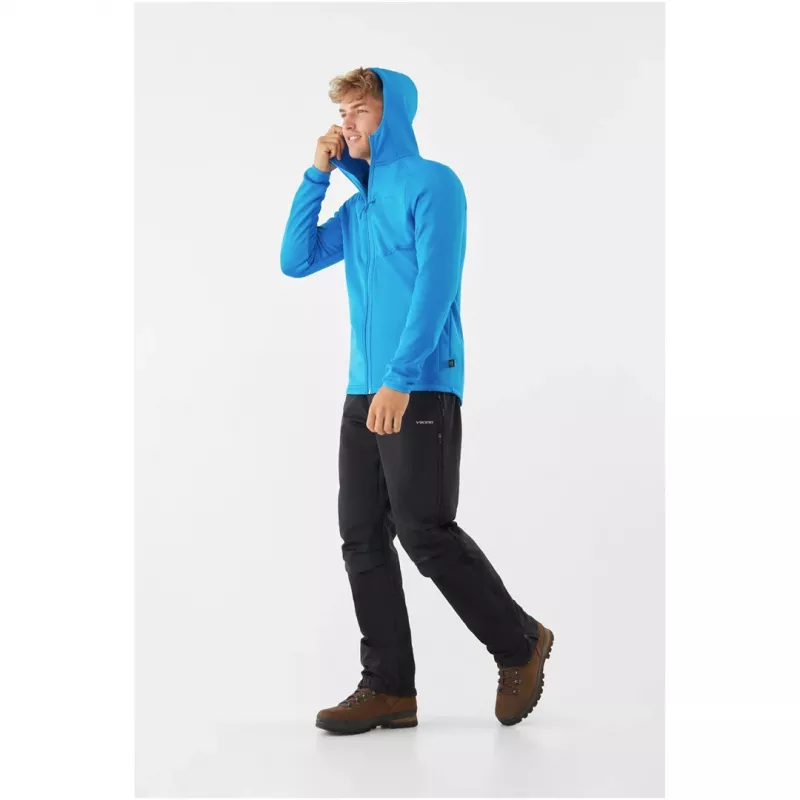 Viking Jukon Hoodie Zip Sweatshirt - blau