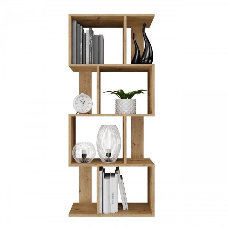 Regal FIESTA 4P 59.5x30x140 cm, Artisan-Eiche