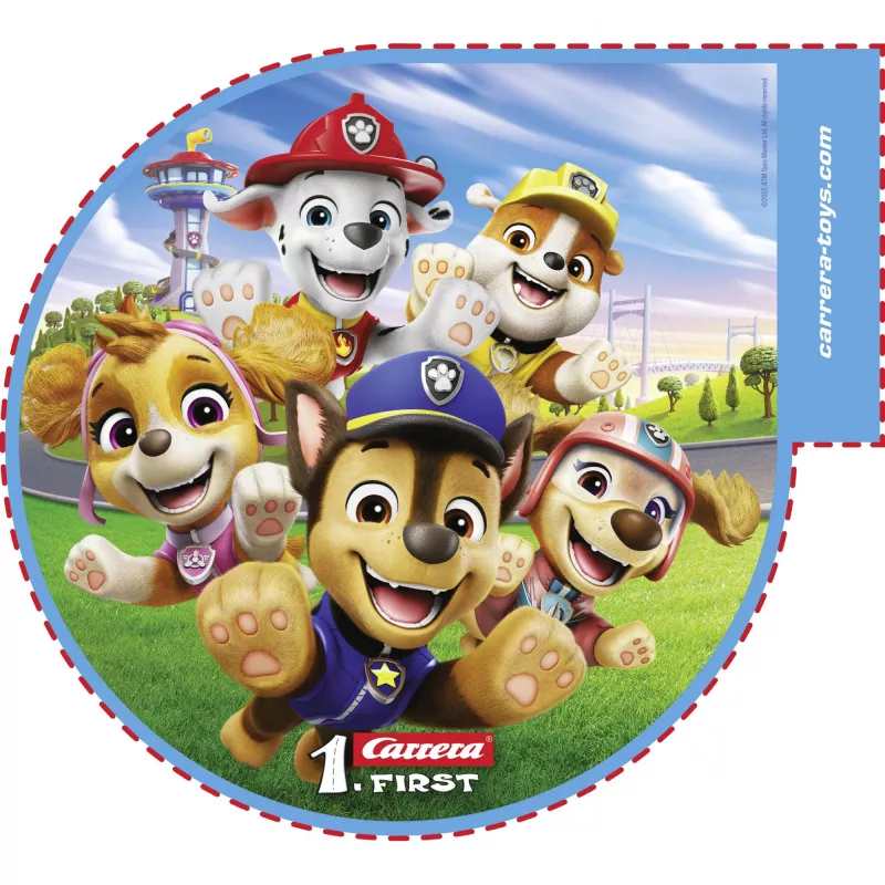 Spielzeugrennbahnen CARRERA FIRST Paw Patrol On the Track Modell 20063056 — Kinder-Slotcar-Set