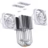 CPU-Kühler Jonsbo CR-3000E Dual-Tower ARGB White, Dual-Tower-Luftkühler mit ARGB-Beleuchtung