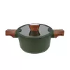 Schmortopf RESTO 93703, Kochtopf 24 cm Durchmesser, 4,6 l Fassungsvermögen