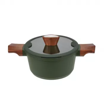 Schmortopf RESTO 93703, Kochtopf 24 cm Durchmesser, 4,6 l Fassungsvermögen