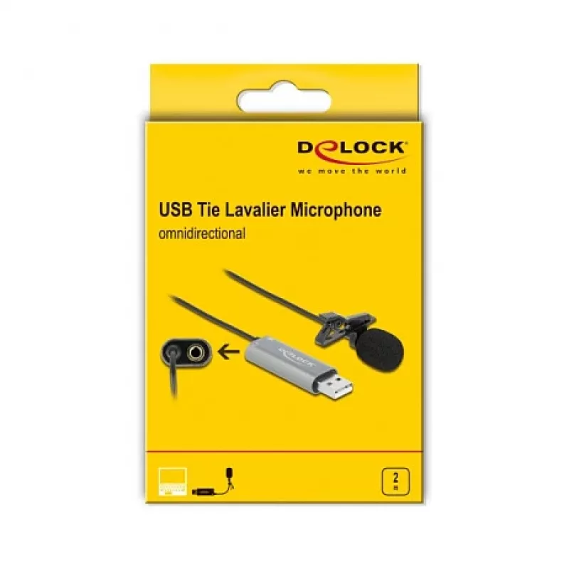 Lavalier-Mikrofon DeLOCK 66638